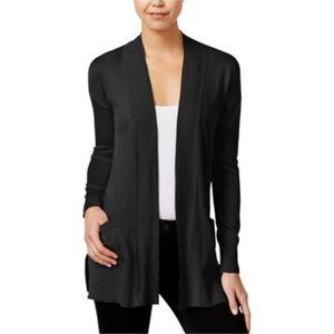 Aritzia TNA Mid Length Black Cardigan